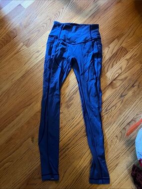 lululemon athletica Deep Navy High-Rise Workout Leggings